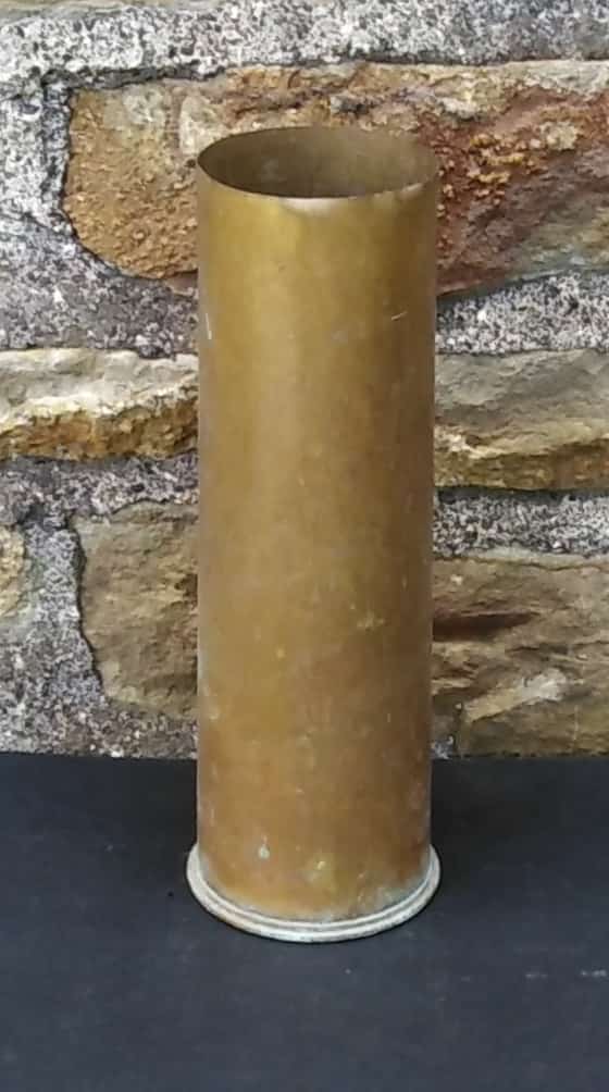 British 18 Pounder Brass Shell Case 1